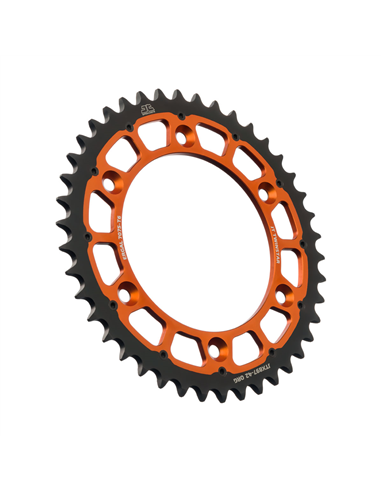 Piñón hibrido acero/aluminio Twinstar JT SPROCKETS JTX897.42ORG