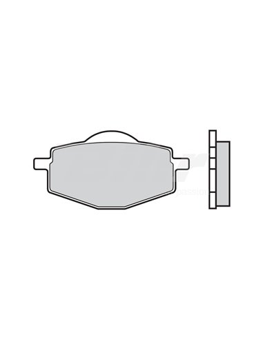 Brembo 07YA14SD Sintered Brake Pads Position: Rear