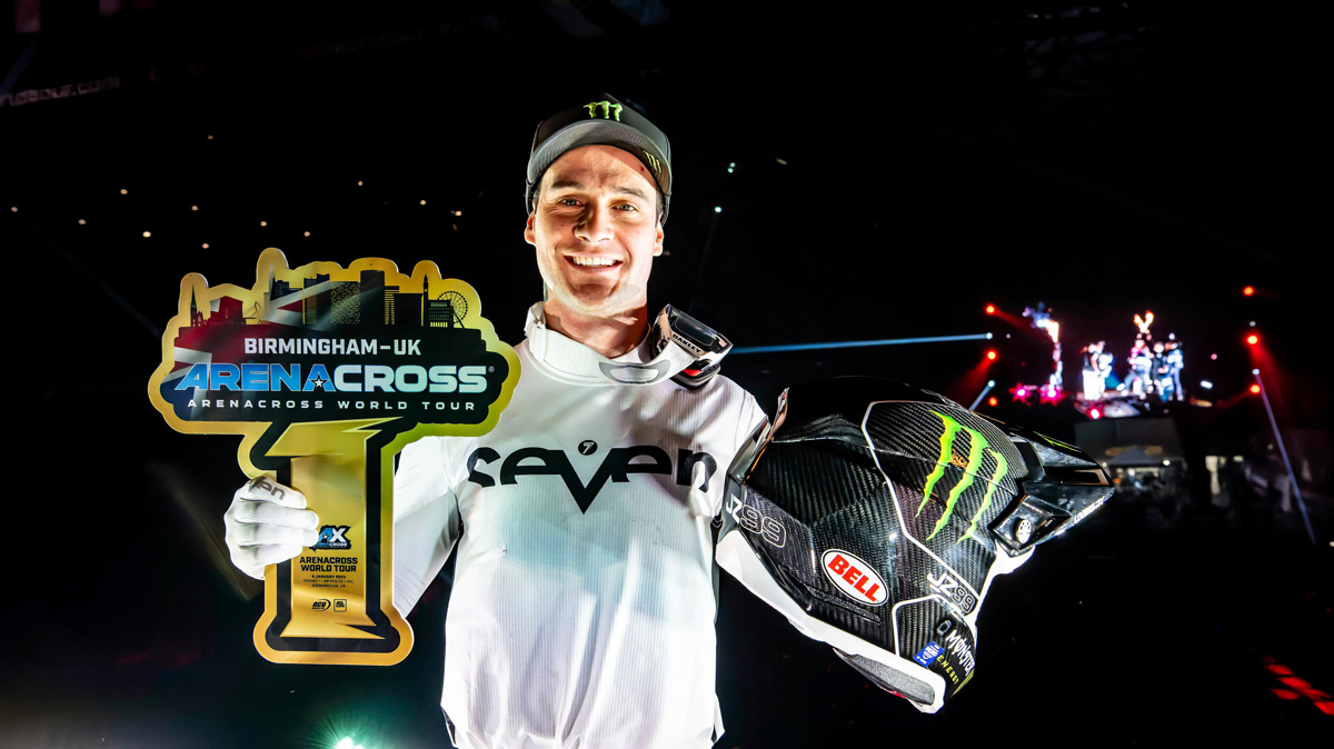 Jorge Zaragoza se lleva la primera del Arenacross en Birmingham