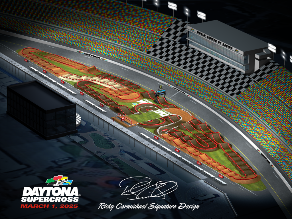 Daytona presenta el diseño del recorrido para el Daytona Supercross 2025 | Noticias